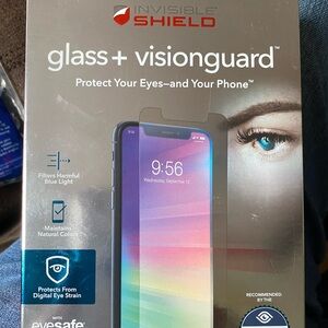 Zagg Invisible Shield Glass and Visionguard for iPhone Xs Max